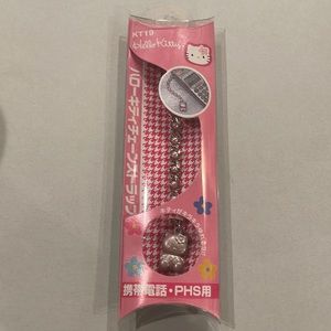 Vintage Y2K Hello Kitty Keychain / Cellphone Strap